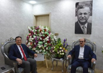 سکرتێری حزبی زەحمەتکێشانی کوردستان پیرۆزبایی لە دەستبەکاربوونی بەرپرسی مەڵبەندی هەولێری یەکێتی دەکات