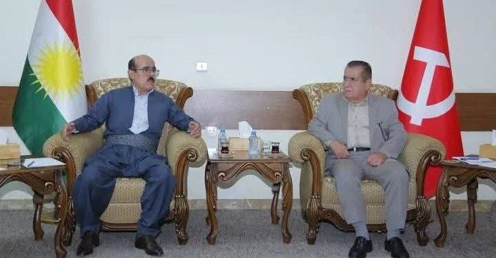 ڕاگەیێنراوێکی لایەنەکانی کاری هاوبەشی چەپی کوردستان