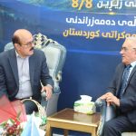 شاندێکی حزبی زەحمەتکێشان پیرۆزبایی 50 ساڵەی دامەزراندنی لە پارتی سۆسیال دیموکراتی کوردستان کرد